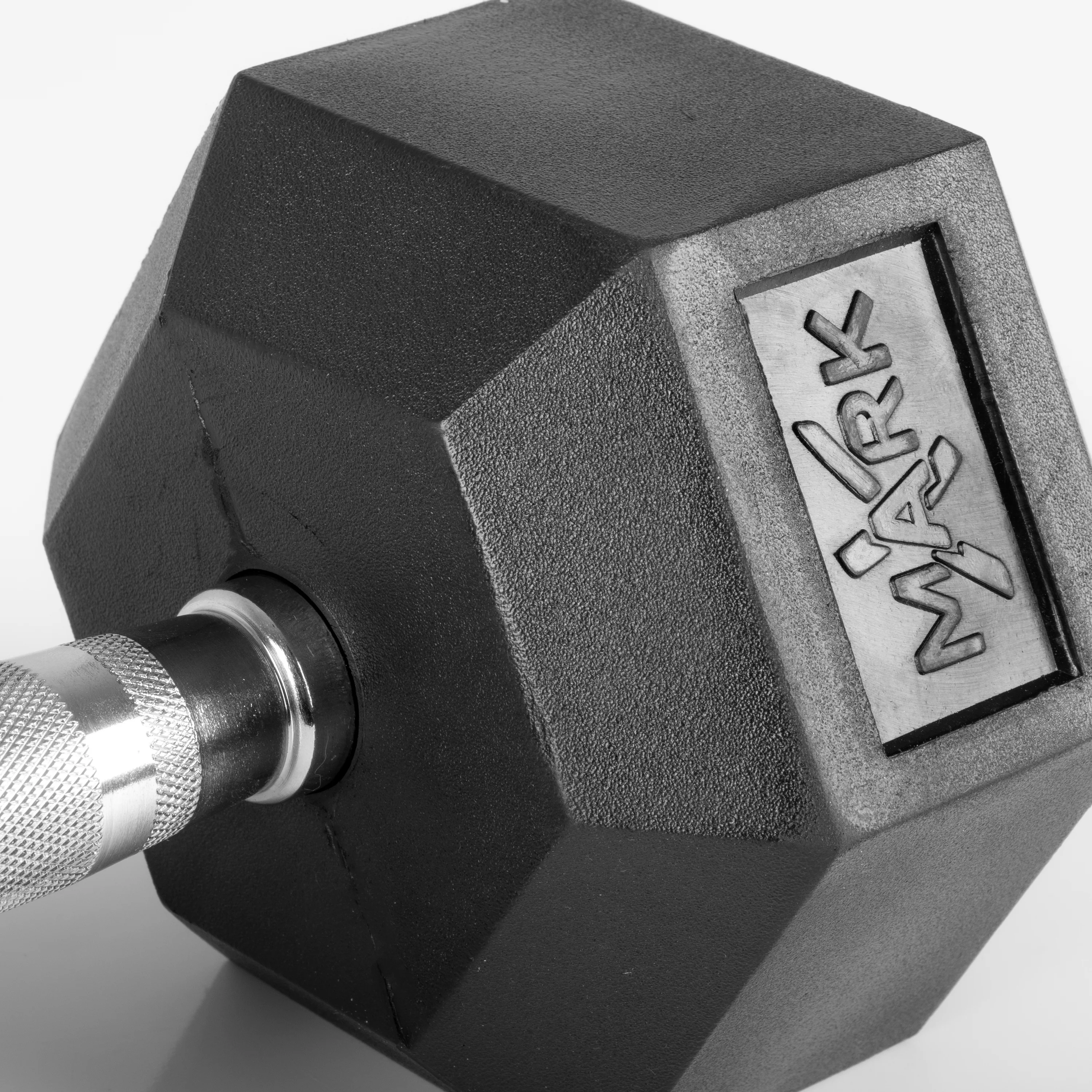 10 to 50 lbs. Rubber Hex Dumbbell Pairs Includes 2-Tier Storage Rack - Image 6