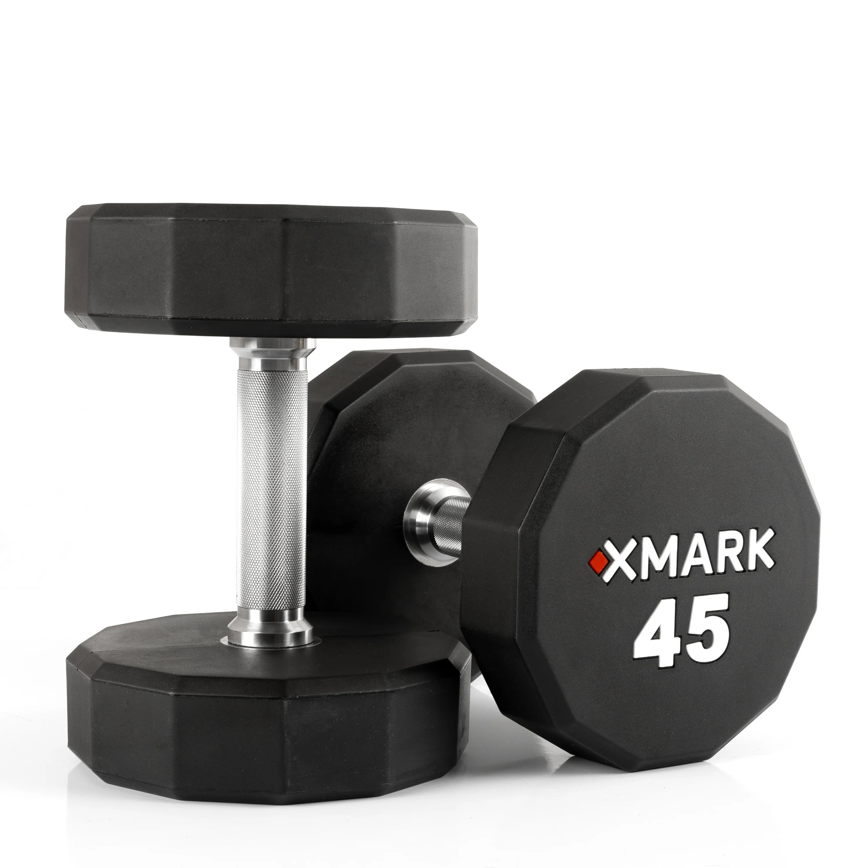 15 to 75 lb. Pairs, 12-Sided Commercial CPU Urethane Dumbbells - Image 13