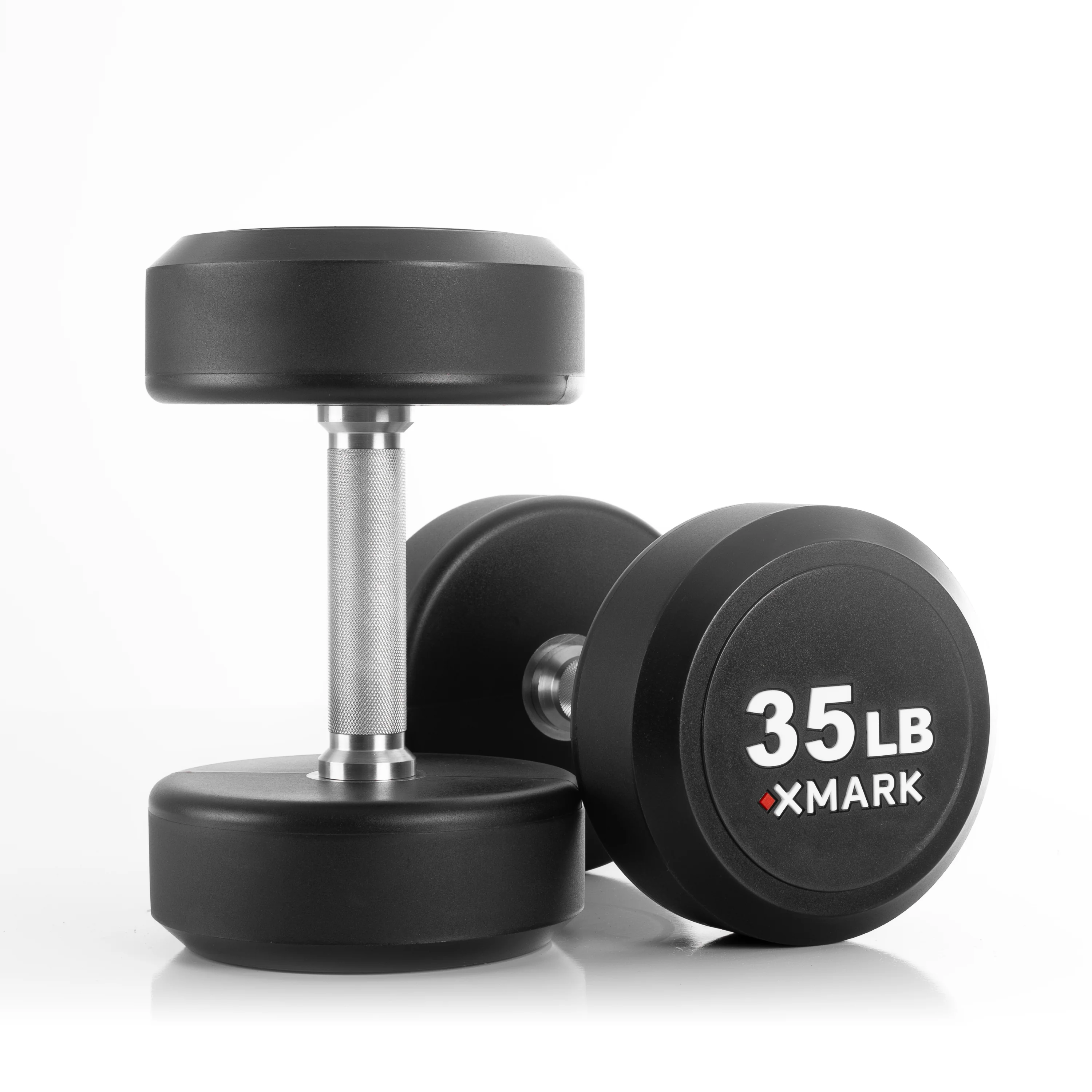 Round Commercial Urethane Dumbbells (5-50 lb and 5-75 lb Sets) - Image 12