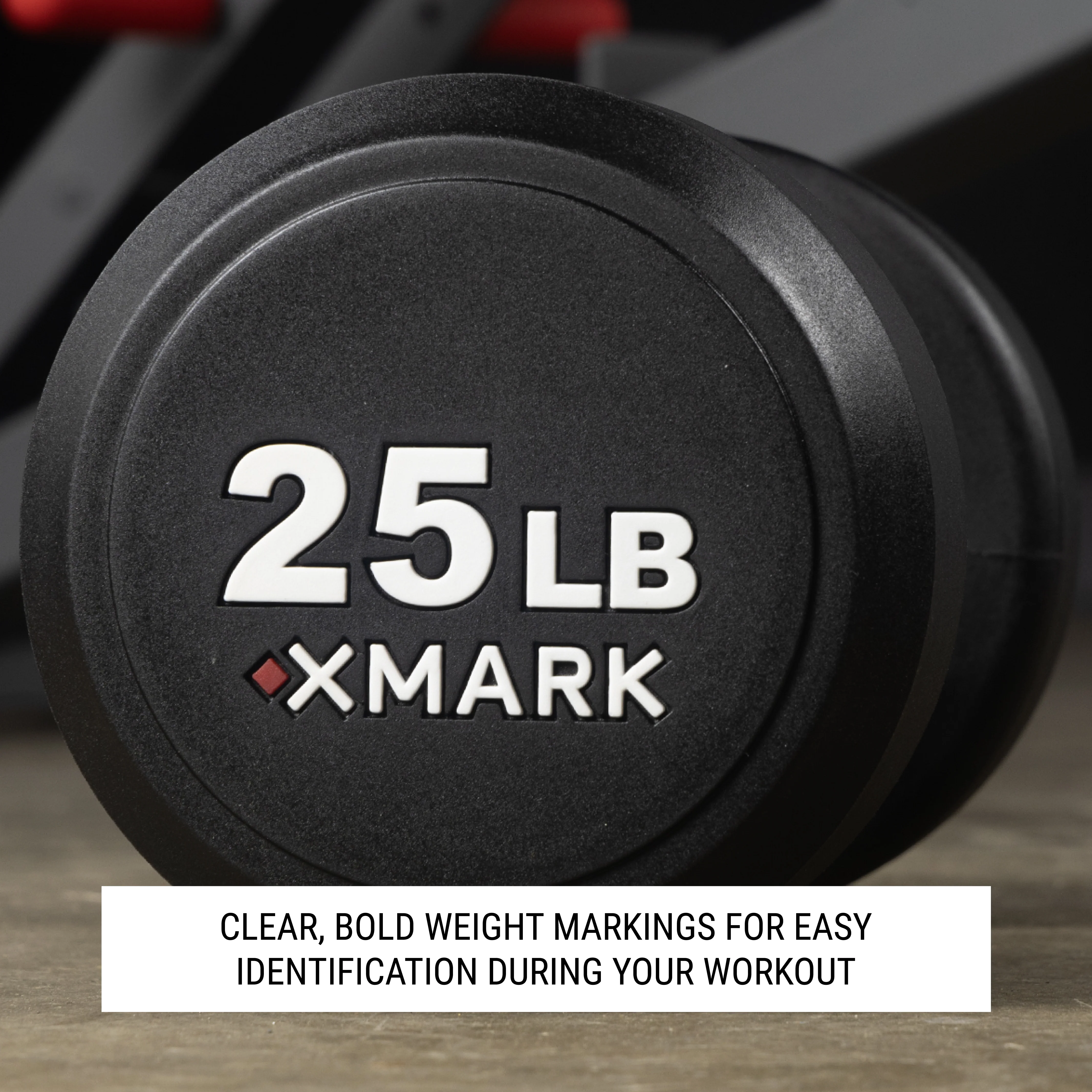 Round Commercial Urethane Dumbbells (5-50 lb and 5-75 lb Sets) - Image 5