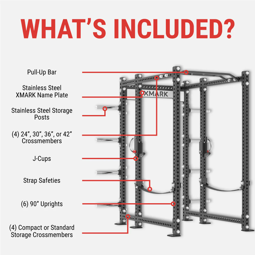 Viper Power Rack with Storage & Strap Safeties - Image 6
