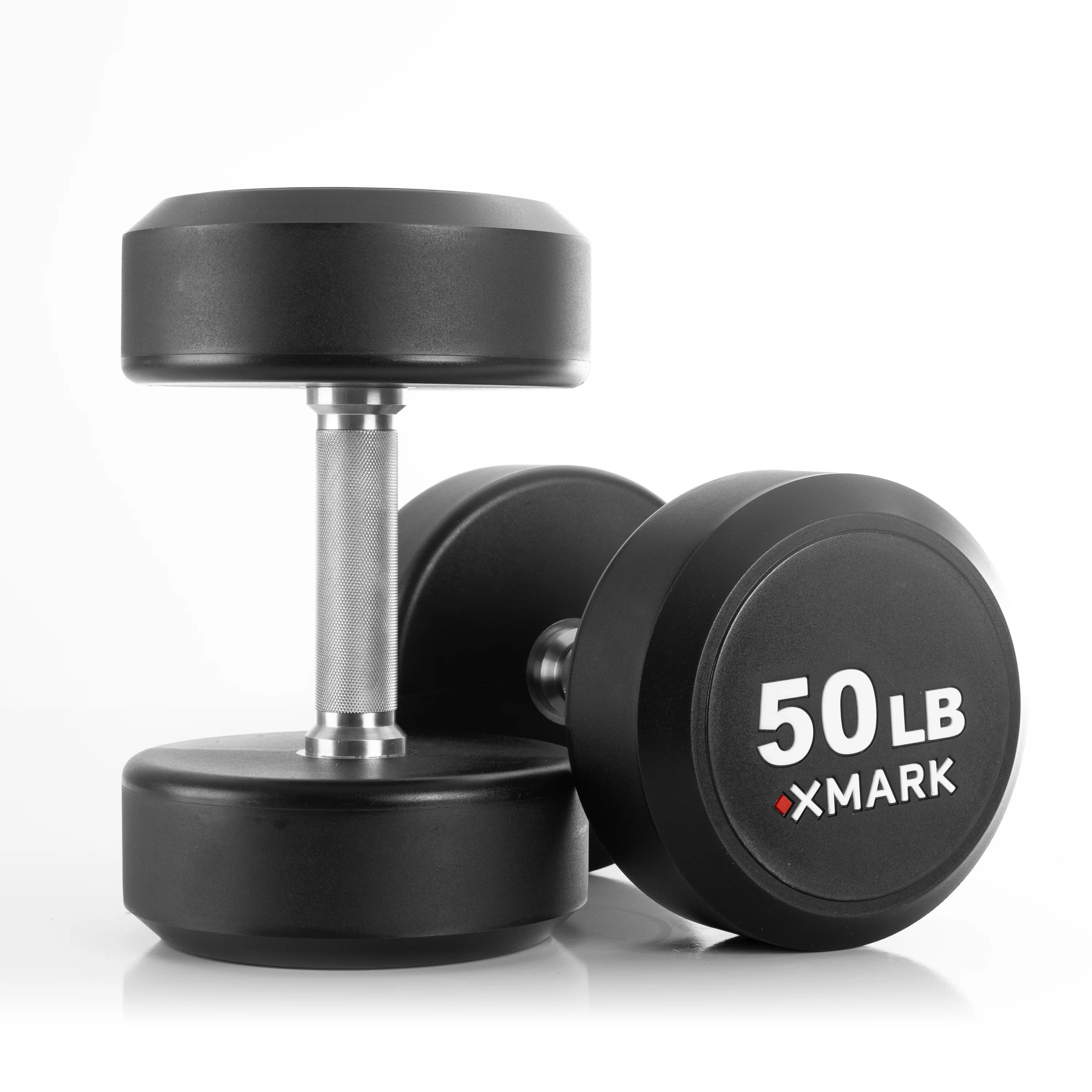 Round Commercial Urethane Dumbbells (5-50 lb and 5-75 lb Sets) - Image 10